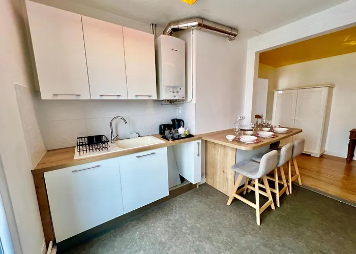 L'ecume, Avec Wifi, En Centre-ville De 鲁瓦扬