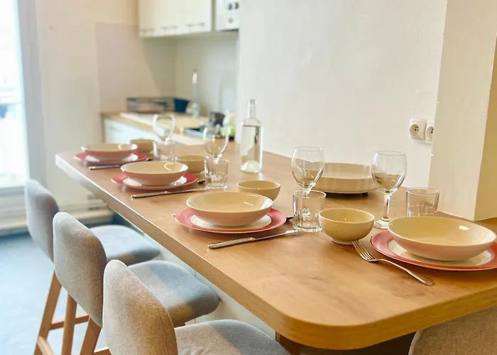 L'ecume, Avec Wifi, En Centre-ville De 公寓 *