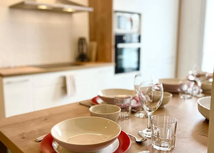 L'ecume, Avec Wifi, En Centre-ville De Appartamento *